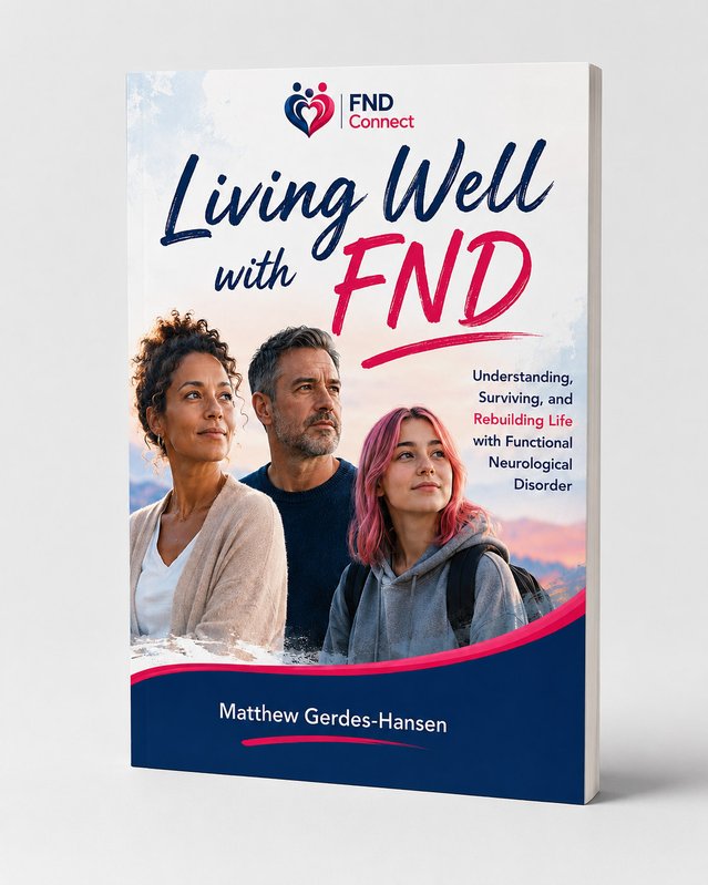 Living Well with FND book cover
