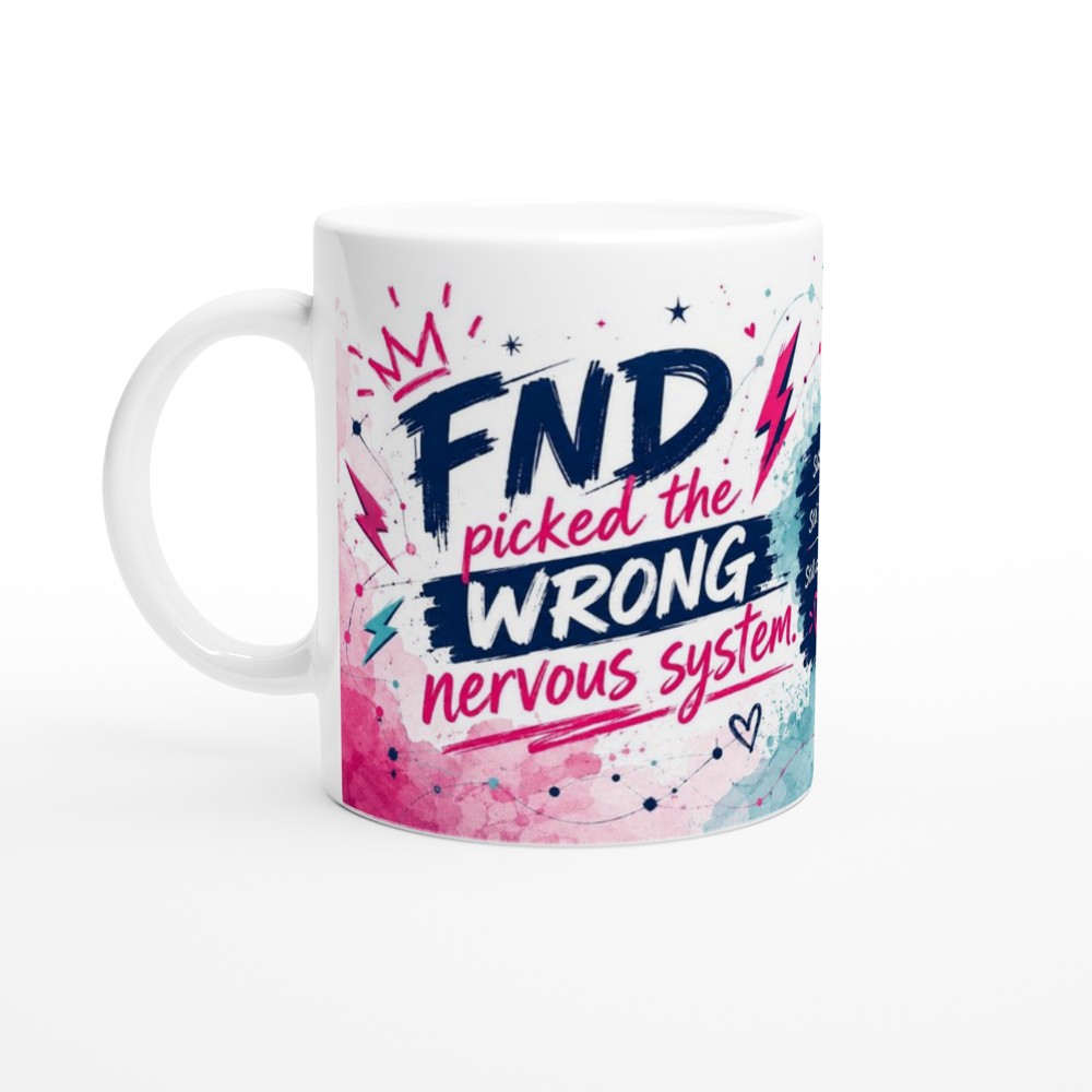 FND Attitude 11oz Ceramic Mug