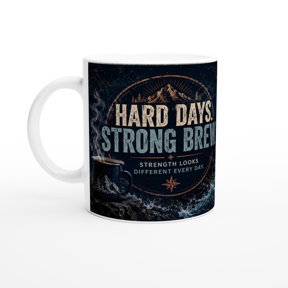 FND Hard Days 11oz Ceramic Mug
