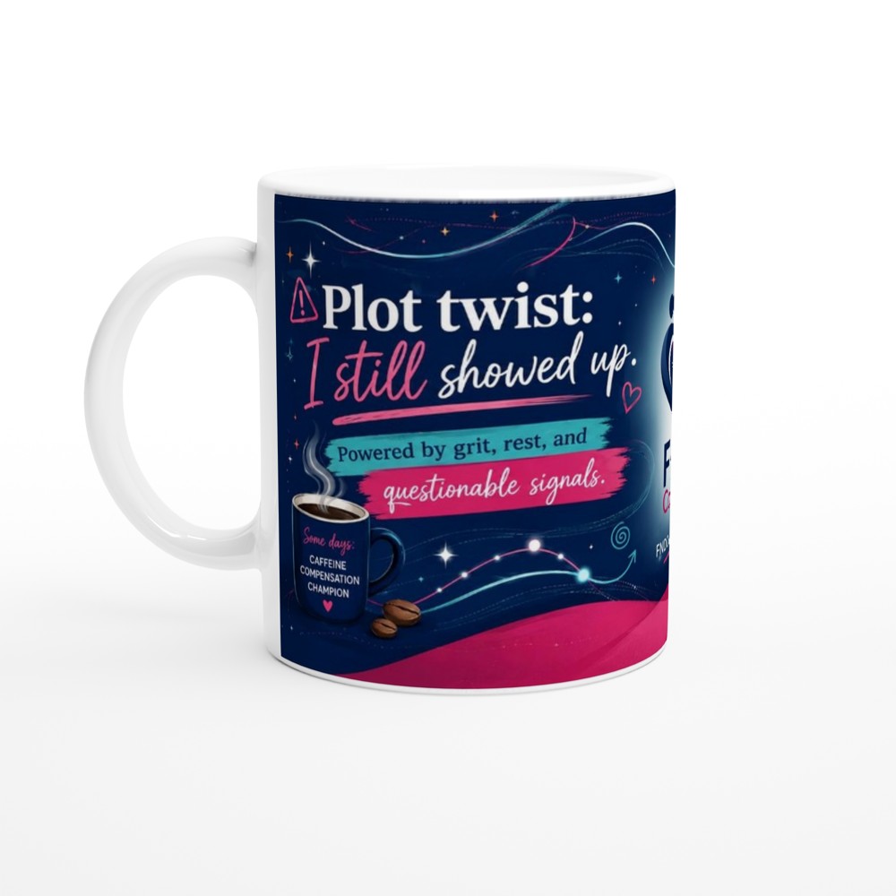Showed up 11oz Ceramic Mug